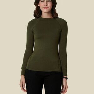 MANDALA Scrubs: Women's Underscrubs Olive (S)